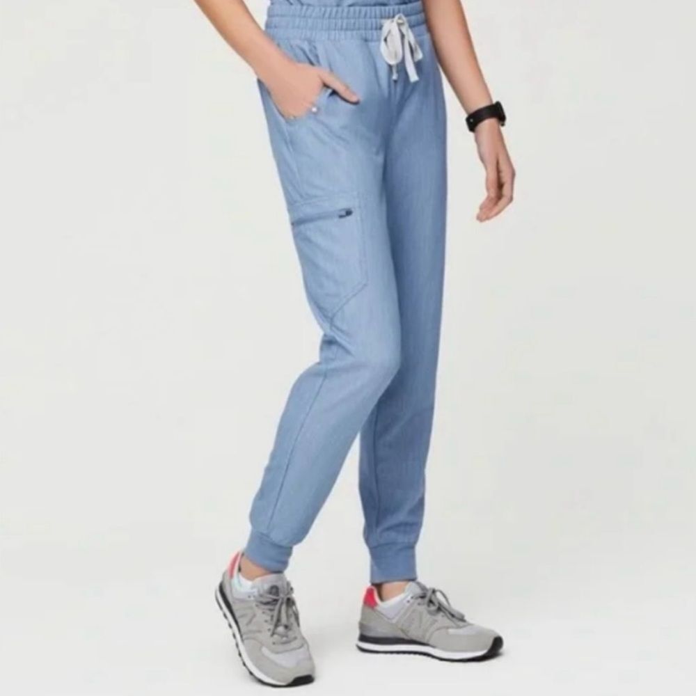 Figs Zamora Jogger Scrub Pants™ | XLarge | Heathered Indigo